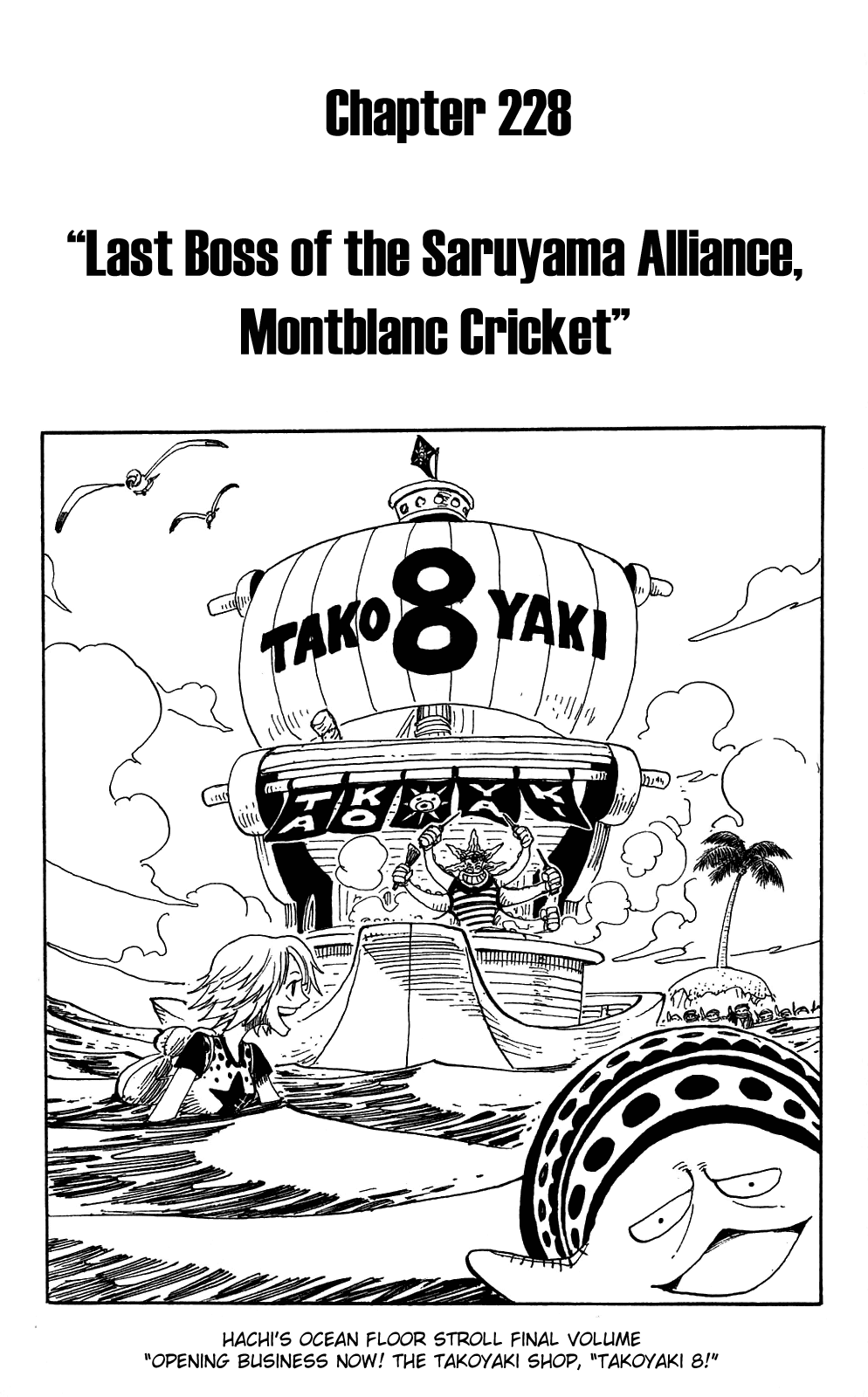 One Piece, Chapter 228 image 01